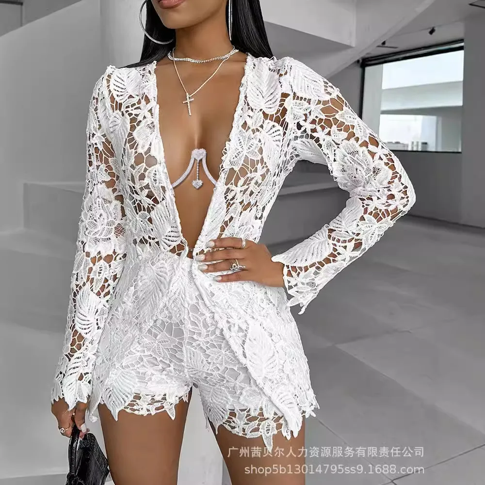 Women Sexy Short Sets Hollow O - đánh giá và giá Linen Shirt Breathable