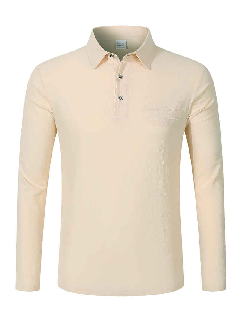 Men's Linen Blend Long Sleeve  - đánh giá và giá Linen Shirt Breathable