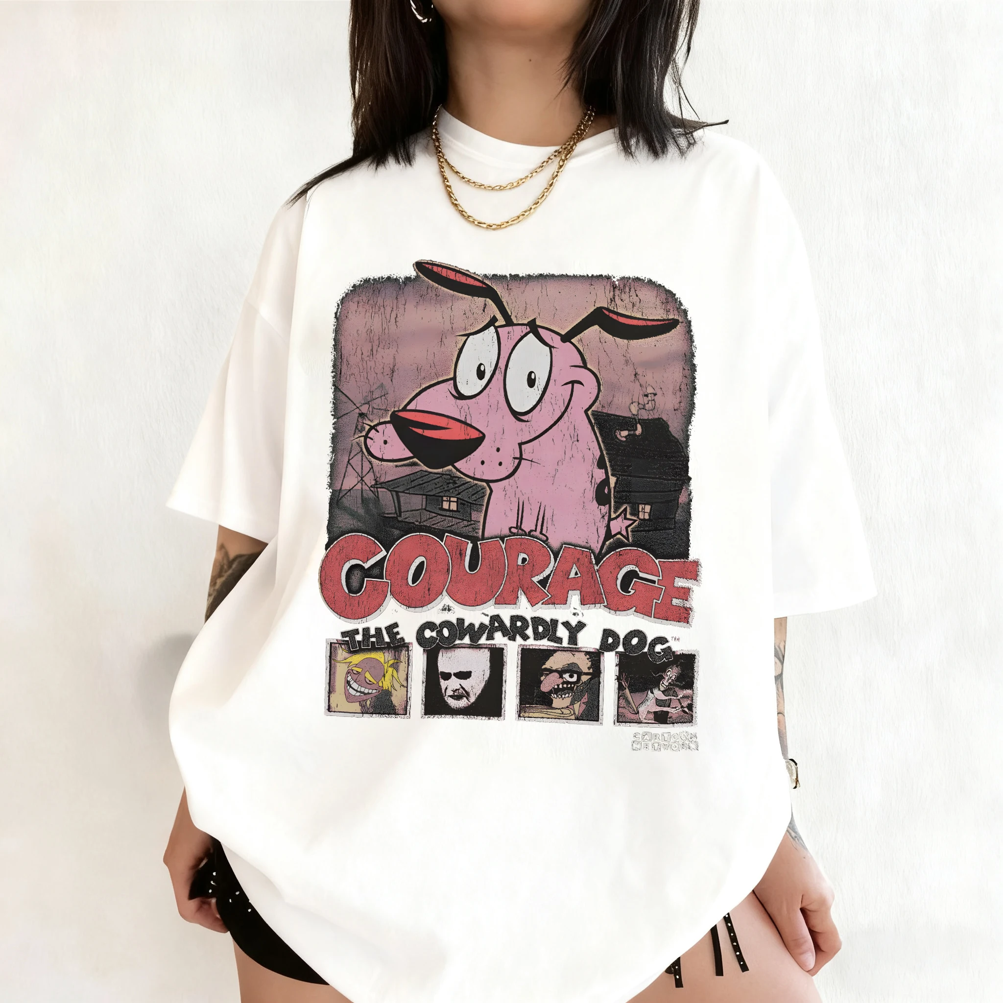Summer Vintage Courage The Cow - đánh giá và giá Tee Graphic Print