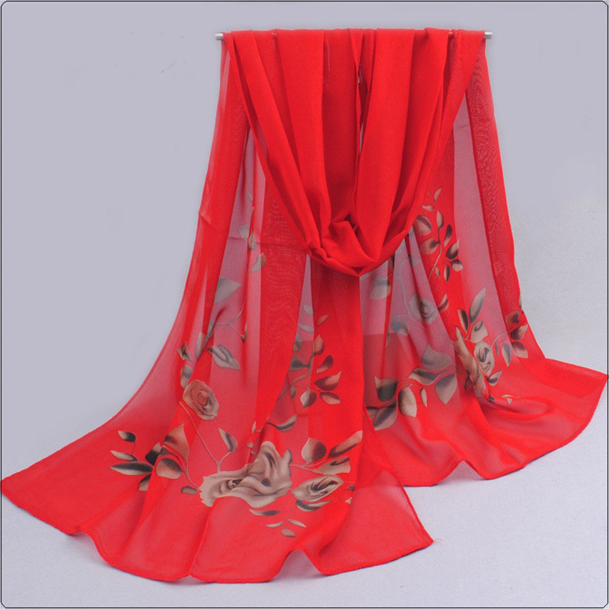 1pcs Chiffon Scarf Simple Eleg - đánh giá và giá Beach Towel Large