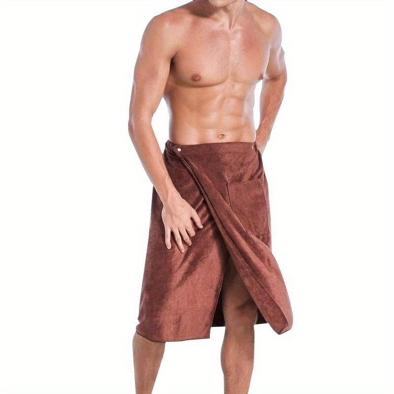 1Pc Men's Soft Polyester Bath  - đánh giá và giá Beach Towel Large